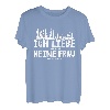 Herren Ich Liebe Es Wenn Mich Meine Frau Holz Machen Lässt Motiv T-Shirt