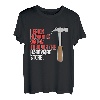 Grafik  Spaziergänge durch den Baumarkt , Schreinerei, Zimmerei T-Shirt