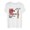 Grafik  Spaziergänge durch den Baumarkt , Schreinerei, Zimmerei T-Shirt