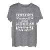 Alter Mann Macht Holz Holfäller Förster Rentner Wald Axt T-Shirt