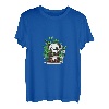 Niedlicher Happy Kawaii Panda versteckt sich im Bambuswald T-Shirt