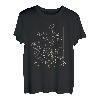Kleeblatt-Blume, Wildblumen-Holz-Sauerrel mit Blüten T-Shirt