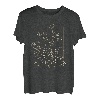 Kleeblatt-Blume, Wildblumen-Holz-Sauerrel mit Blüten T-Shirt