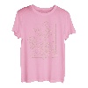 Kleeblatt-Blume, Wildblumen-Holz-Sauerrel mit Blüten T-Shirt