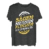 Sägen Messen Fluchen Wiederholen Handwerker Holz T-Shirt