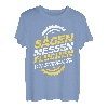 Sägen Messen Fluchen Wiederholen Handwerker Holz T-Shirt