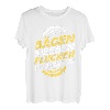 Sägen Messen Fluchen Wiederholen Handwerker Holz T-Shirt
