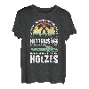 Herren Holzfäller Holzspalter Kettensäge Meister Walz Holz T-Shirt
