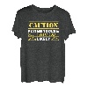 Vorsicht, fliegende Werkzeuge und beleidigende Sprache wahrscheinlich T-Shirt