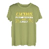 Vorsicht, fliegende Werkzeuge und beleidigende Sprache wahrscheinlich T-Shirt