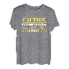 Vorsicht, fliegende Werkzeuge und beleidigende Sprache wahrscheinlich T-Shirt