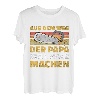 Herren Holzfäller Opa Will Holz Machen Säge Holzarbeiter T-Shirt