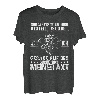 Herren Axt Holz Hacken Totenkopf Wikinger T-Shirt