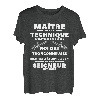 Herren Meister der Baumschlagtechnik T-Shirt
