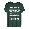 Herren Meister der Baumschlagtechnik T-Shirt