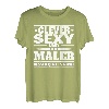 Herren Maler Geschenk Lustig | Lackierer Malermeister Clever Maler T-Shirt