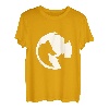 Wolf und Mond Silhouette Wölfe Spruch T-Shirt