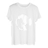Wolf und Mond Silhouette Wölfe Spruch T-Shirt