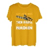 Aus dem Weg, der Papa will Holz, Lustiges Holzfäller Sprüche T-Shirt