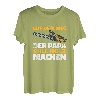 Aus dem Weg, der Papa will Holz, Lustiges Holzfäller Sprüche T-Shirt