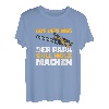 Aus dem Weg, der Papa will Holz, Lustiges Holzfäller Sprüche T-Shirt