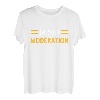 Ich holz immer mit Moderation / Ich bin moderation T-Shirt