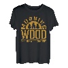 Morning Wood Stiff Wood Company Morgendliche Erektion T-Shirt