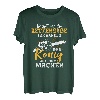 Herren Reichet Mir Die Kettensäge Ihr Narren Der König Will Holz T-Shirt
