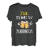 Ich holz immer mit Moderation, Humor, Aperio, Bier, Weihnachten Tee T-Shirt