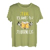 Ich holz immer mit Moderation, Humor, Aperio, Bier, Weihnachten Tee T-Shirt