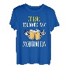 Ich holz immer mit Moderation, Humor, Aperio, Bier, Weihnachten Tee T-Shirt
