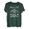 Als die Geduld verteilt wurde meine Axt Motorsäge Holzfäller T-Shirt