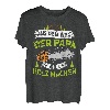 Herren Holzfäller Papa will Holz machen Kettensäge Forstwirt T-Shirt
