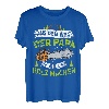 Herren Holzfäller Papa will Holz machen Kettensäge Forstwirt T-Shirt