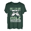 Herren Holzfäller Sprüche Der Tut Nix Der Will Nur Holz machen T-Shirt