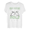 Herren Holzfäller Sprüche Der Tut Nix Der Will Nur Holz machen T-Shirt