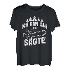 Ich kam sah und sägte Kettensäge Holzfäller T-Shirt