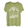 Ich kam sah und sägte Kettensäge Holzfäller T-Shirt