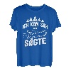 Ich kam sah und sägte Kettensäge Holzfäller T-Shirt