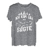 Ich kam sah und sägte Kettensäge Holzfäller T-Shirt