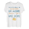 Geschenk Humor Holzfäller Herren Bier Alkohol Kettensäge T-Shirt
