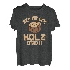 Herren Der Mit Dem Holz Spricht Tischler Schreiner Holzfäller T-Shirt