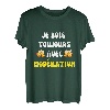 Ich holz immer mit Moderation Aperition Humor trinken Getränk T-Shirt