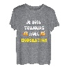 Ich holz immer mit Moderation Aperition Humor trinken Getränk T-Shirt