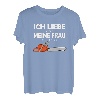 Herren Holzfäller und Waldarbeiter - Ich liebe es wenn meine Frau T-Shirt