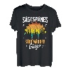 Sägespäne Sind Männer Glitzer Holzfäller Geschenk Holz Wald T-Shirt