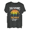 Sägespäne Sind Männer Glitzer Holzfäller Geschenk Holz Wald T-Shirt