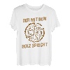 Herren Der mit dem Holz spricht Forstwirt Holzfäller Waldarbeiter T-Shirt