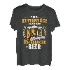 Meine Kettensäge Braucht Benzin Ich Brauche Bier Holz Baum T-Shirt