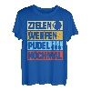 Zielen werfen Kegeln Kegler Sportkegler Kegel T-Shirt